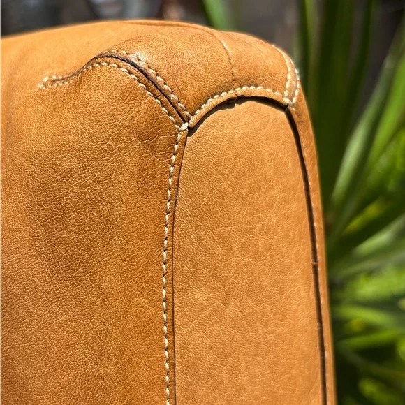 COACH Vintage Slim Convertible bag Brown Leather